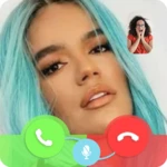 video call karol gzy simulator android application logo